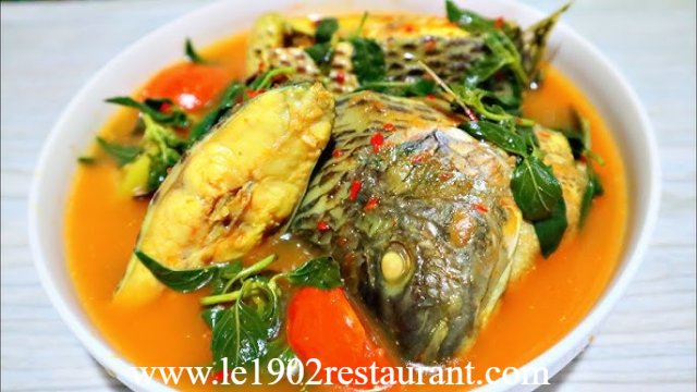Sop Gangan Kepala Kakap Bangka Belitung